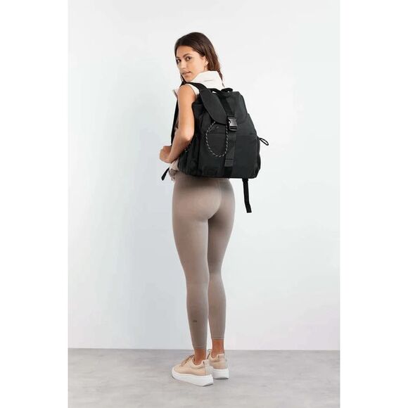 NWT Beis Sports Cargo Backpack in Black main image 7